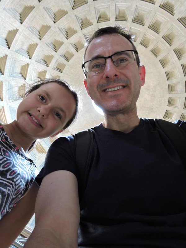 Having Fun at the Pantheon