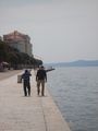 The waterfront of Zadar