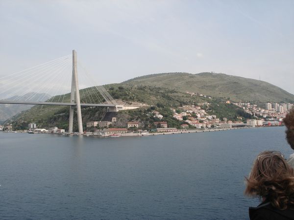 First view of Dubrovnik