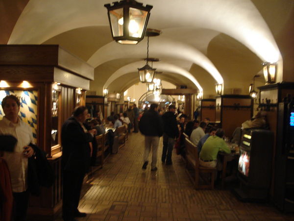 The beer hall