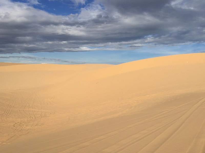 Empty sand dune