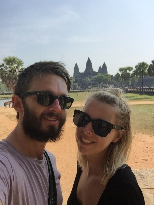 First sight of Angkor Wat