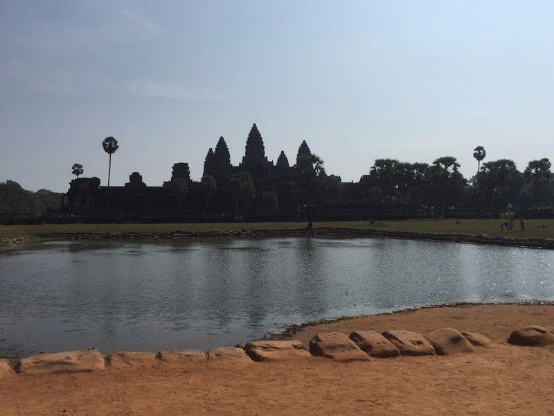 Angkor Wat by the water