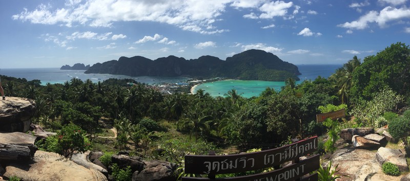 View point at Phi Phi