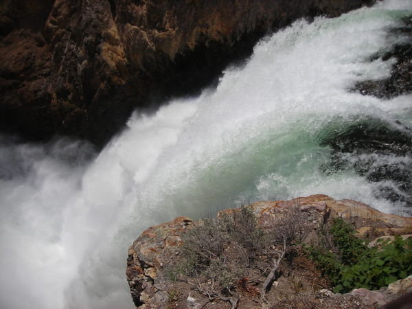 The Lower Falls from the observation deck