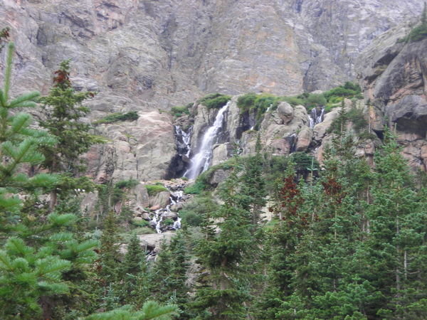 Timberline Falls from just beyond the Loch