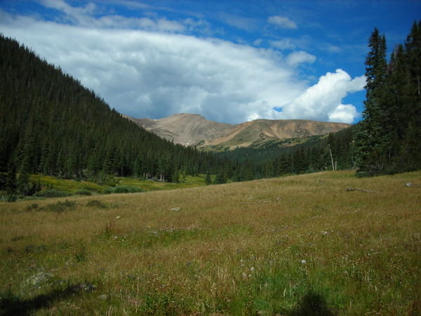 The Continental Divide at the head of Herman Gulch