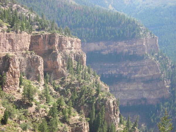 Another close-up of the canyon walls
