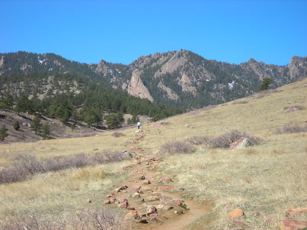 Rock formations in the hills south of the Flat Irons