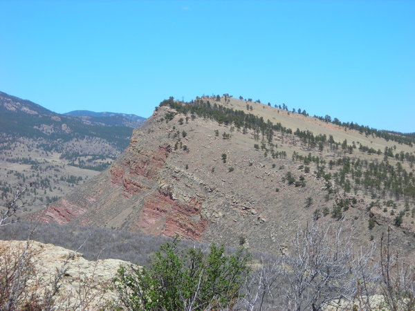 A closer look at the mouth of the Little Thompson Canyon