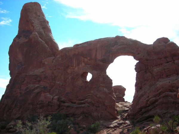 Turret Arch from the Windows trail