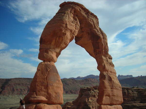 Another angle on the impressive Delicate Arch