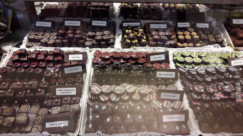 chocolate in the market!