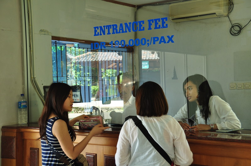 Ticketing Counter at Borobudur