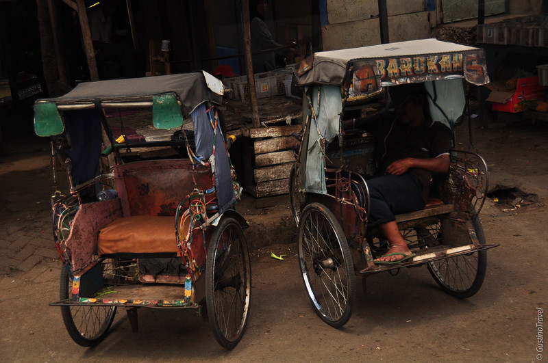 Becak di Bandung