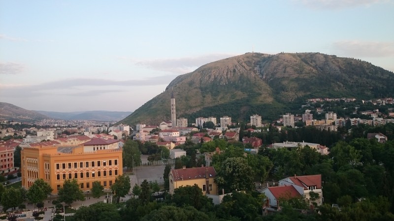 View over Mostar 