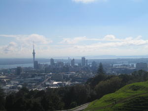 view over auckland