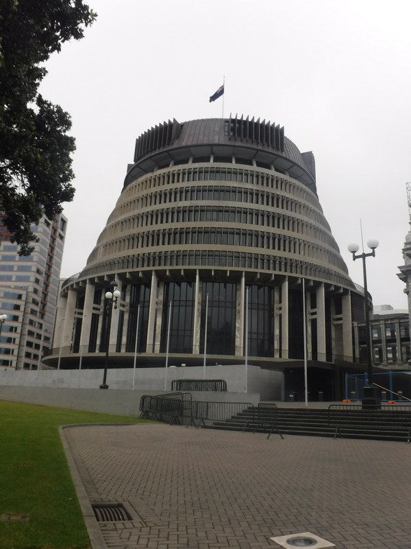 Beehive - New Zealand Capital Building 