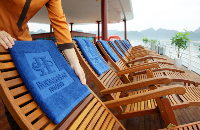 Huong Hai Sealife Cruise _Sundeck Chair 