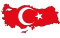 Turkish Map & Flag