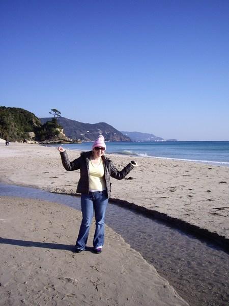 Me on whitesand, Shimoda beach