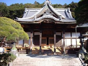 The temple in Syuzenji-Onsen