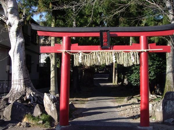 The first Torii gate and Shrine I visited when I arrived in Japan