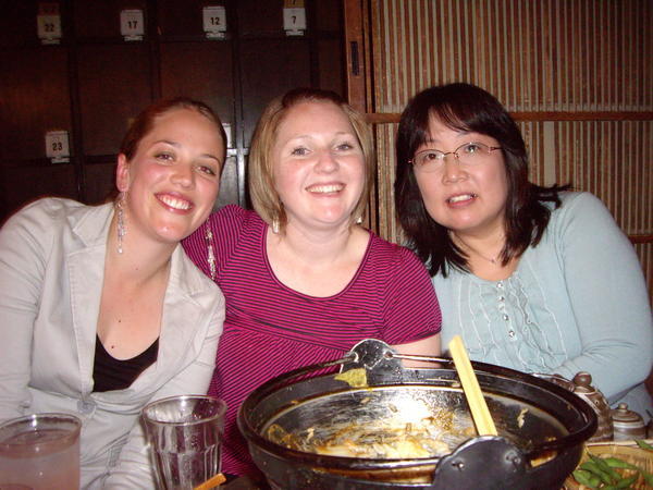 Amy, me and Mrs Kaneda
