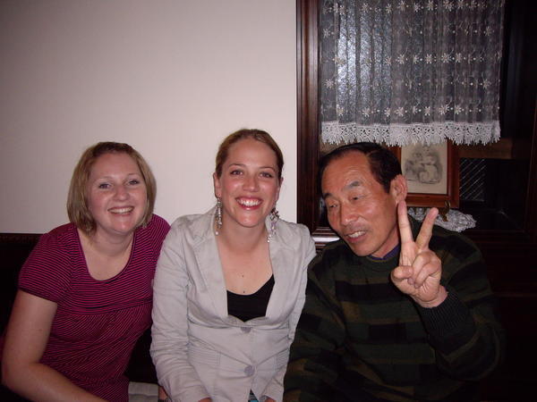 Me, Amy and Mr Toyanaga