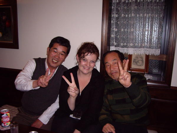 Mr Shiokawa, Hiedi and Mr Toyanaga