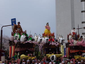 The Japanese floats were stunning