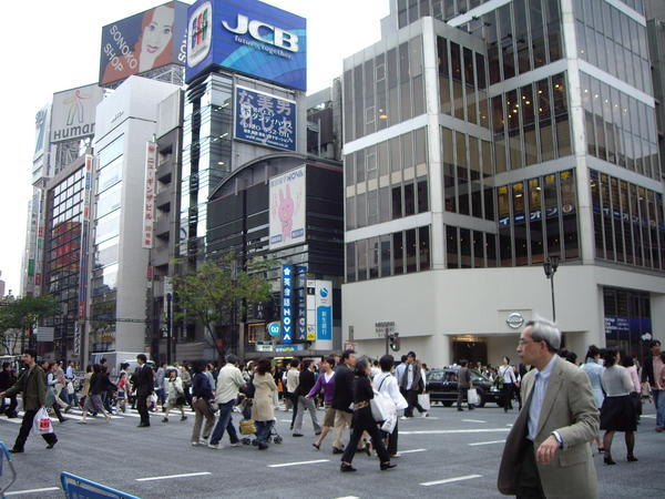 Ginza Street, all the exclusive shops