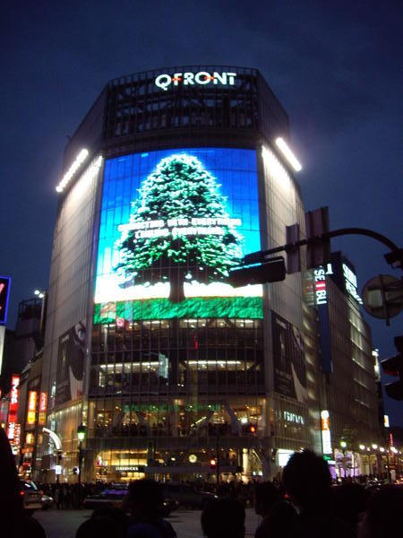 Shibuya at night, neon everywhere!!!