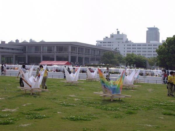 Cranes in Peace Park