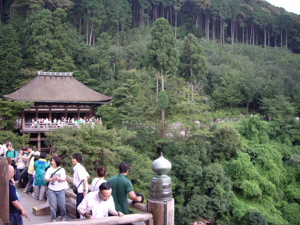 The amazing view from Kiyomizudera Temple