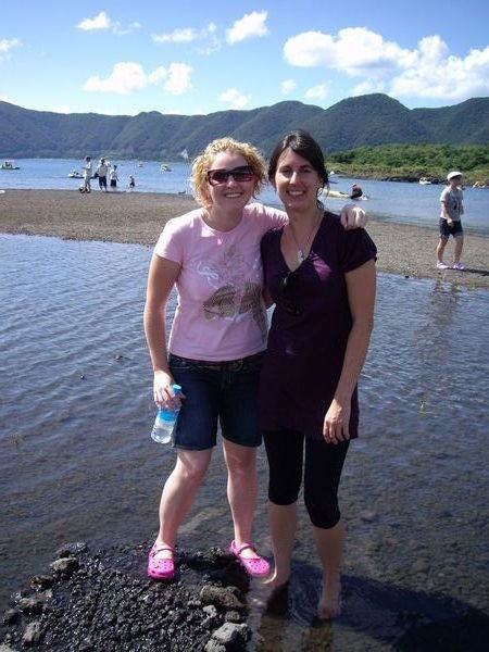 Cate and I at Lake Motosu