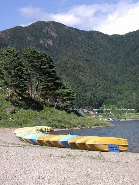 Lake Shoji, the smallest of the 5 lakes