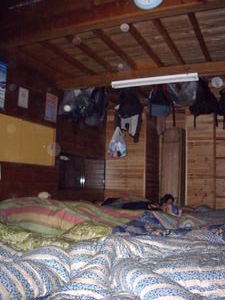 Where we slept