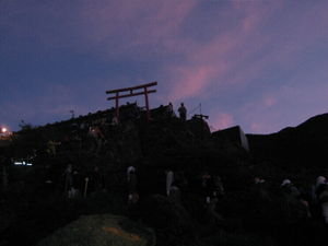Torii at the 3776m high