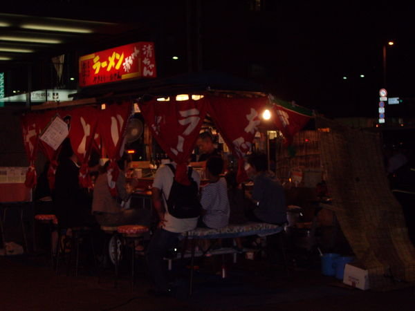 Yatai, they were everywhere and all busy!