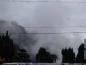 There was steam rise all over Beppu, very cool