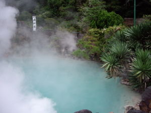 Umi Jigoku, they say the colour resembles the sea...200m deep, 110 degrees
