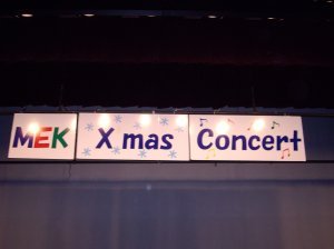 MEK Christmas concert 2007