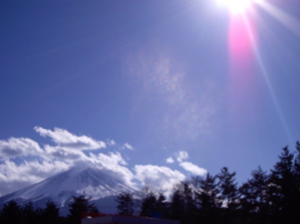 Mt Fuji from Fuji Q Highland