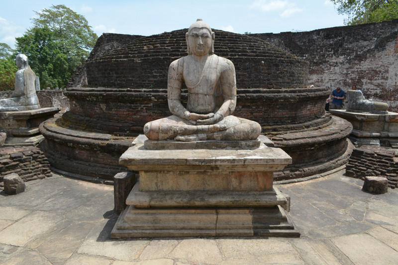 Buddha in the Vatadage