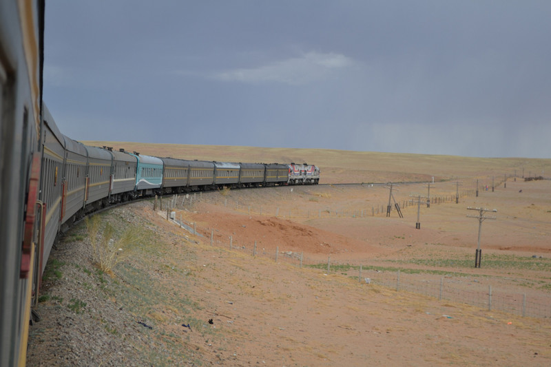 Trans-Siberian across the Gobi Desert