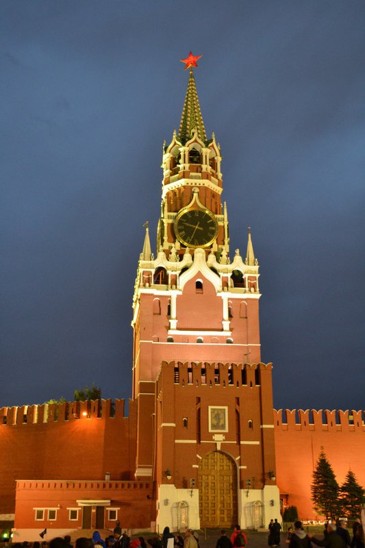 Kremlin by night
