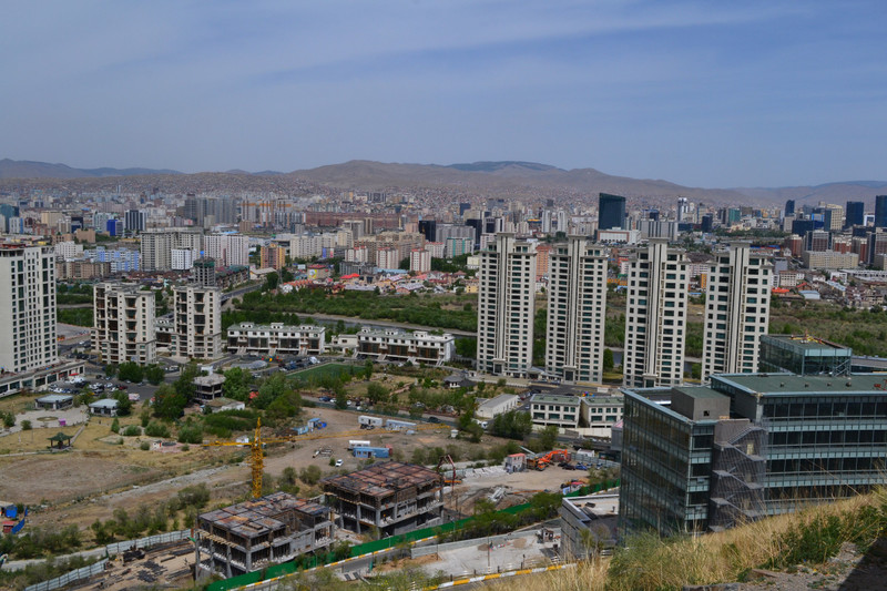 A view over Ulaanbataar