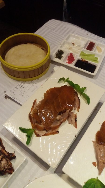Beautifully Presented Duck feast