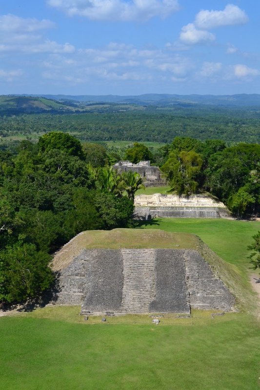 View from El Castillo - Xunantunich